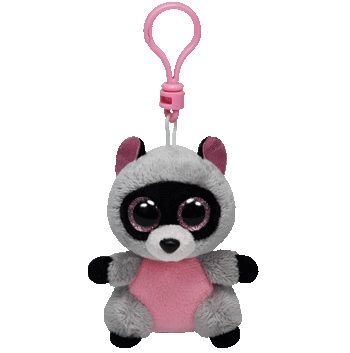 Rocco Racoon (Boos Clip)  plush collectible [Barcode 008421330072] - Main Image 1