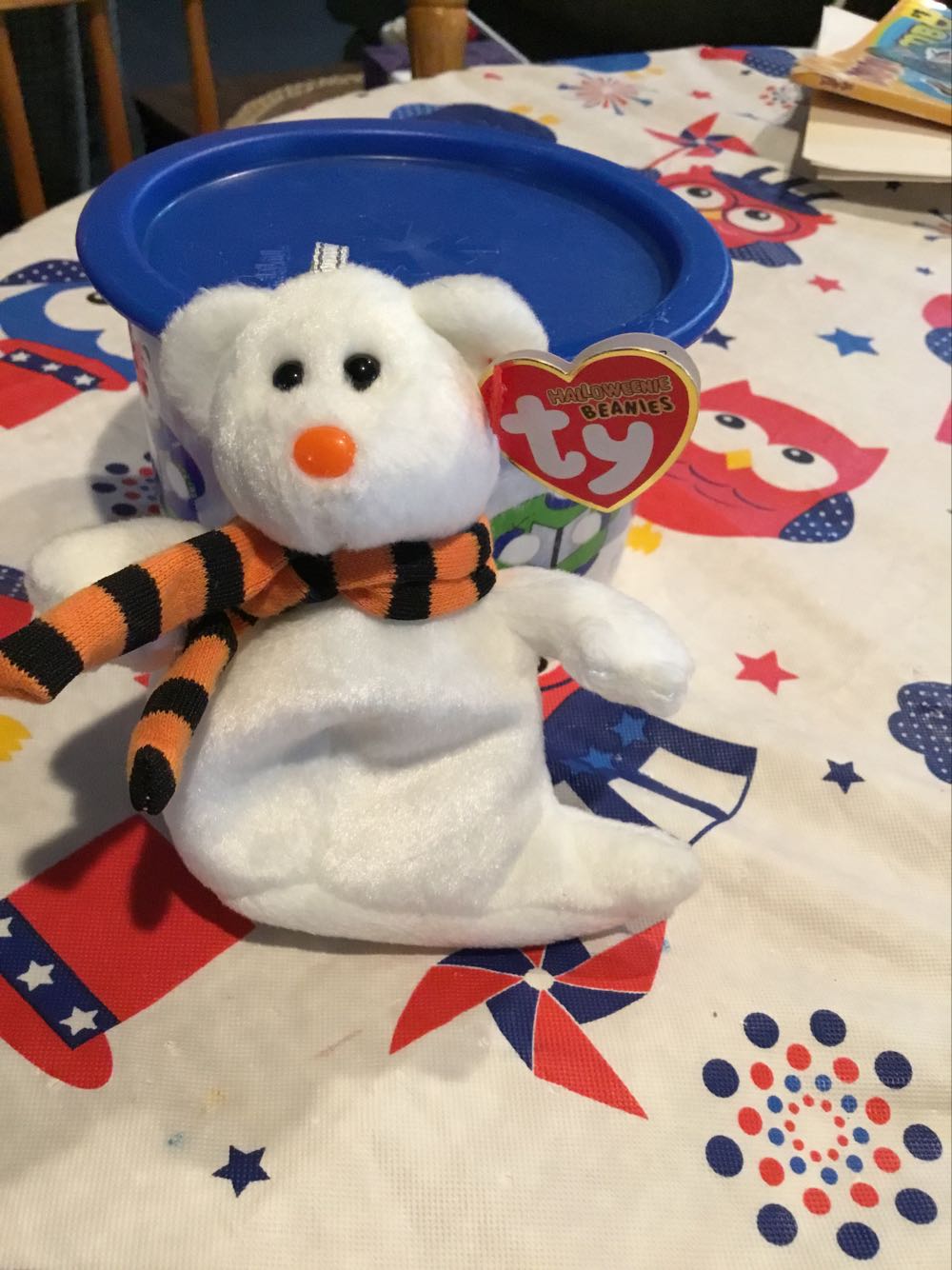 Quivers The Bear  (United States) plush collectible [Barcode 008421350414] - Main Image 2