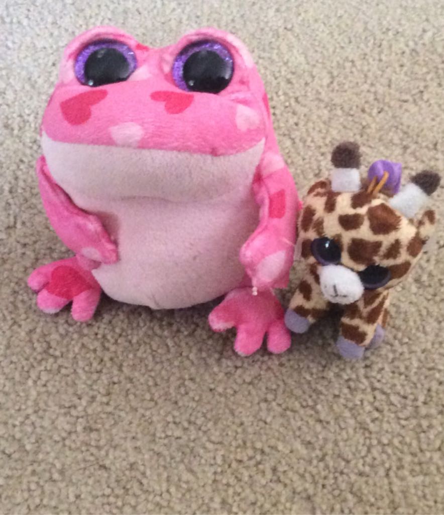 Smitten Frog  plush collectible [Barcode 008421361014] - Main Image 2