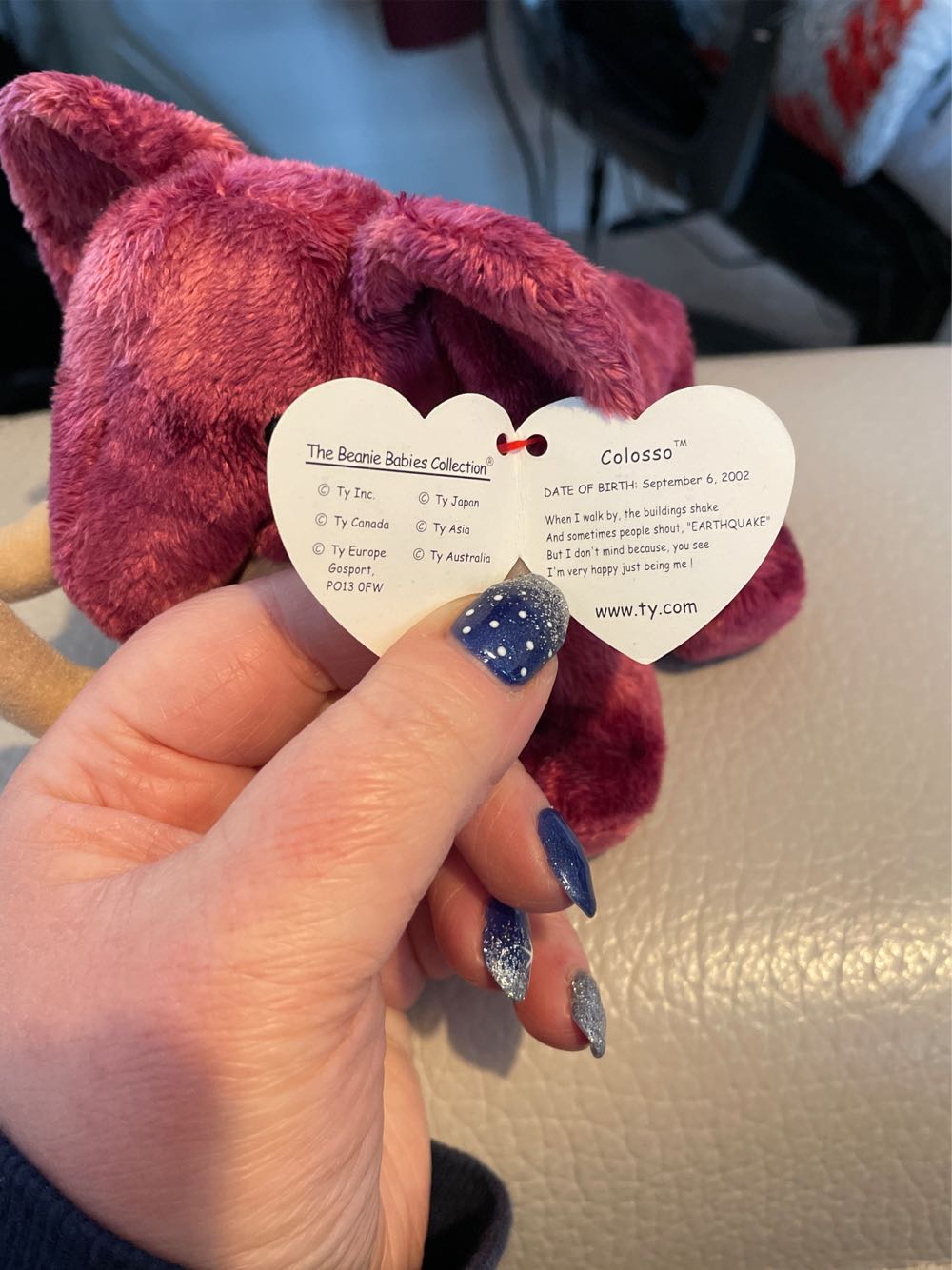 Colosso The Mammoth  (United States) plush collectible [Barcode 008421400027] - Main Image 2