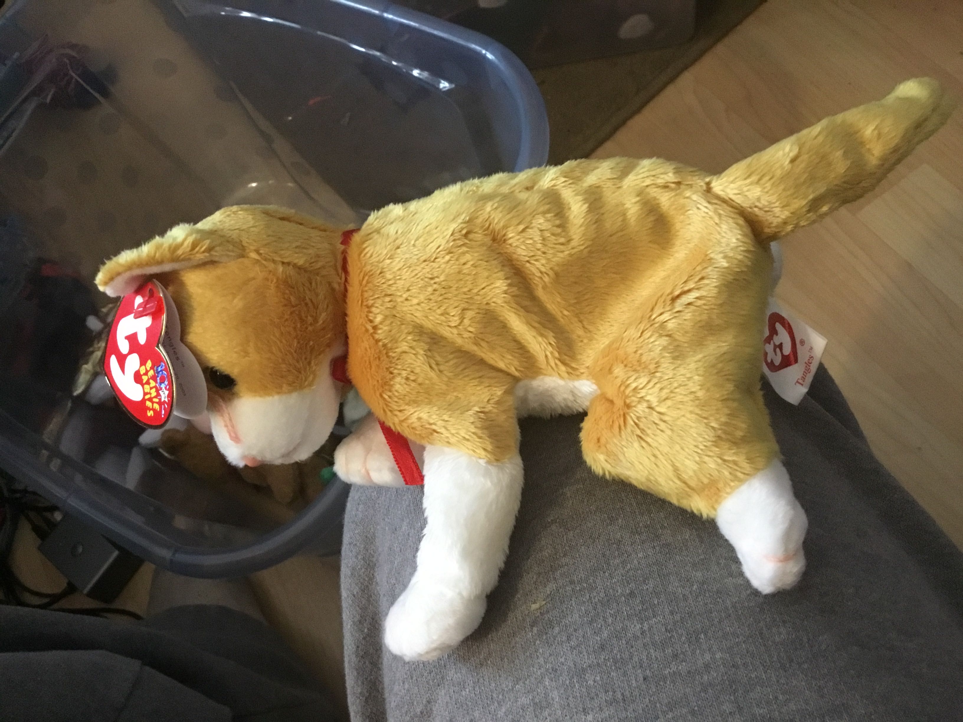 Tangles The Cat  plush collectible [Barcode 008421400218] - Main Image 2