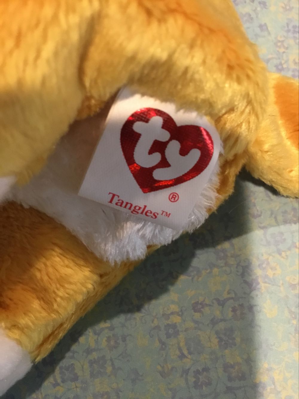 Tangles The Cat  plush collectible [Barcode 008421400218] - Main Image 3