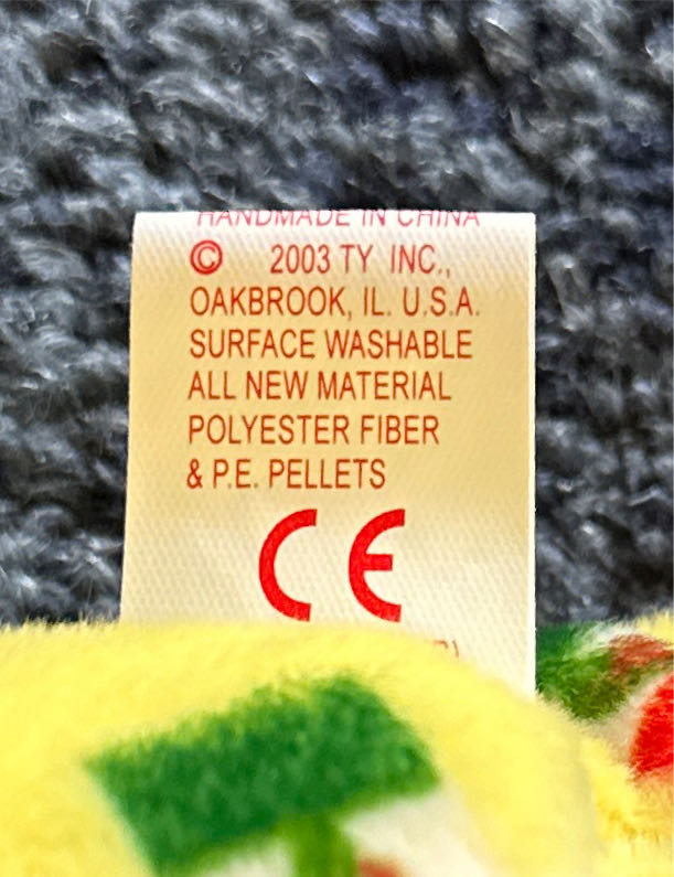 Piñata The Bear - Flag Nose  (Mexico) plush collectible [Barcode 008421400515] - Main Image 4