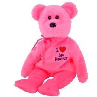 San Francisco The Bear  (United States) plush collectible [Barcode 008421401468] - Main Image 1