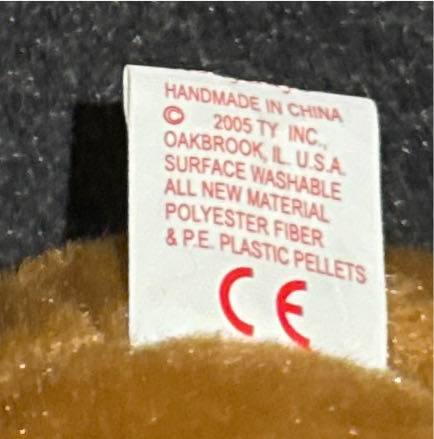 Hollydays The Bear - Christmas  plush collectible [Barcode 008421402731] - Main Image 4