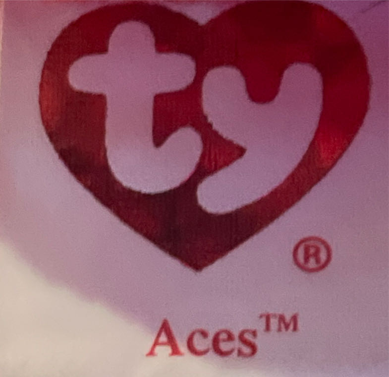 Aces The Bear  (United States) plush collectible [Barcode 008421403806] - Main Image 3