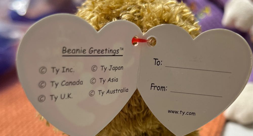 HAPPY BIRTHDAY the Bear 🐻 🎂  plush collectible [Barcode 008421405329] - Main Image 2