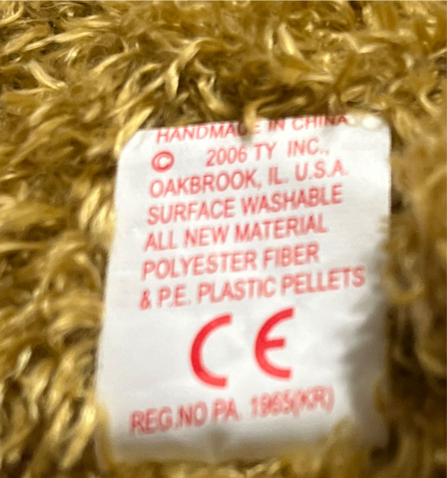 HAPPY BIRTHDAY the Bear 🐻 🎂  plush collectible [Barcode 008421405329] - Main Image 4