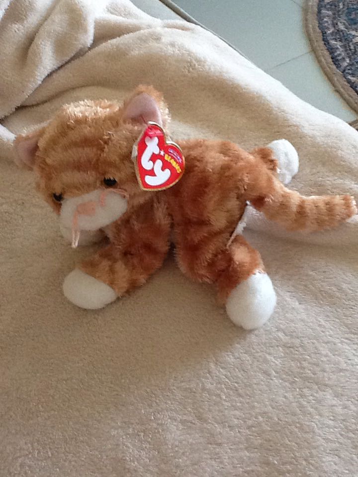 Tabbles The Gold Tabby Cat  plush collectible [Barcode 008421406050] - Main Image 2