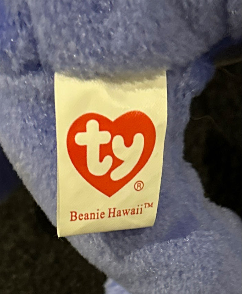 Elvis Presley Bear - Beanie Hawaii  plush collectible [Barcode 008421408047] - Main Image 3