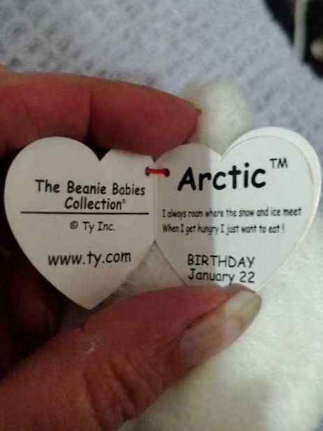 Arctic The Polar Bear  plush collectible [Barcode 008421421084] - Main Image 3