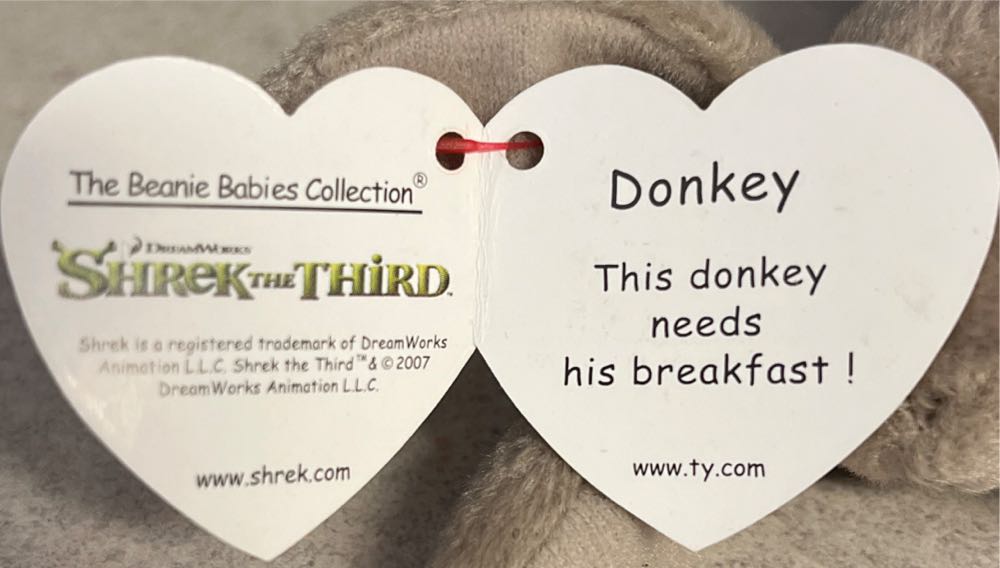 DONKEY- Shrek The Third  (United States) plush collectible [Barcode 008421470853] - Main Image 3