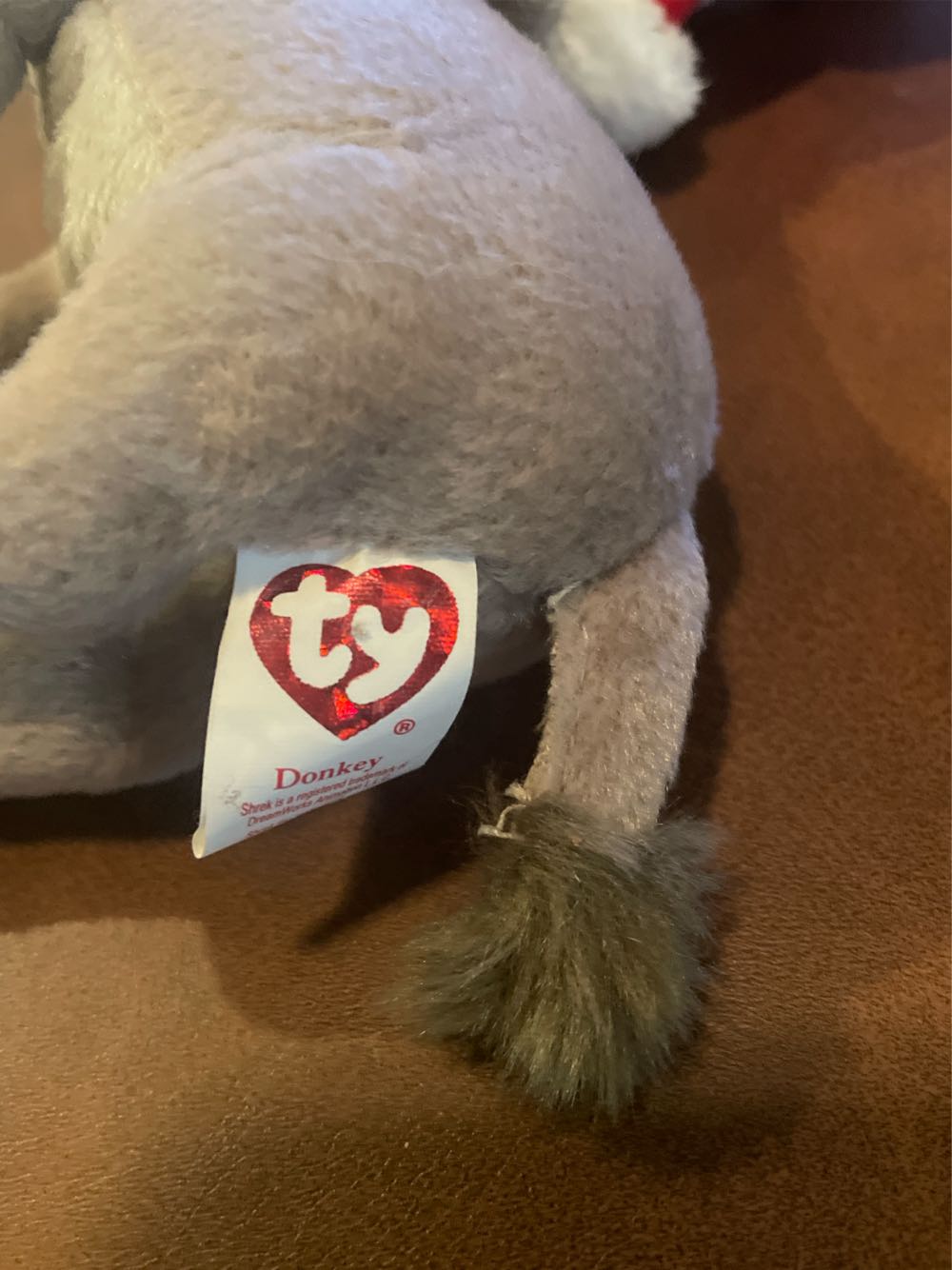 Donkey (Santa Hat)  (United States) plush collectible [Barcode 008421471065] - Main Image 3