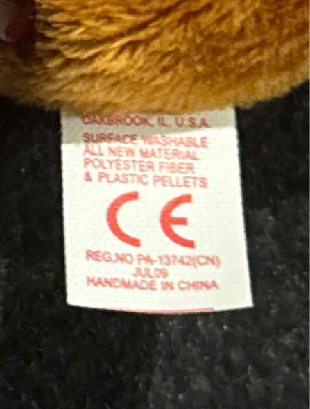 Spearmint The Bear (Green)  (United States) plush collectible [Barcode 008421471263] - Main Image 4