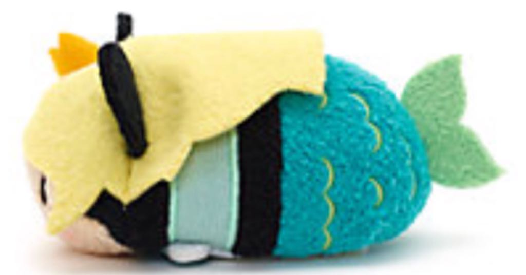 Summer Sea Life 2018: Minnie Mouse Mermaid Tsum Tsum 3.5  plush collectible [Barcode 412347465846] - Main Image 2