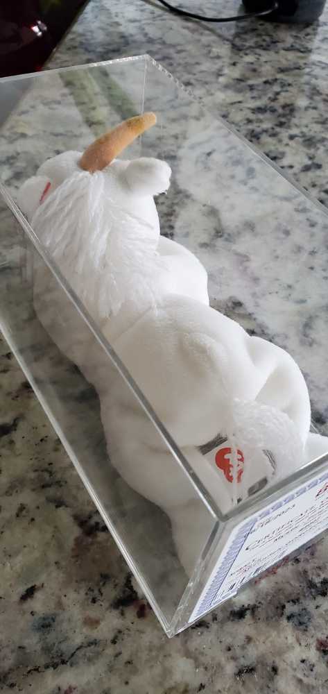 Mystic the Unicorn (Tan Horn Fine Mane)  plush collectible - Main Image 3