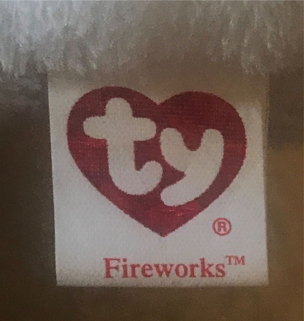 Fireworks The Dog - BBOM - Patriotic  plush collectible - Main Image 4