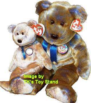 Clubby III the Bear  🐻 (Ty Store Exclusive).   L  plush collectible - Main Image 2