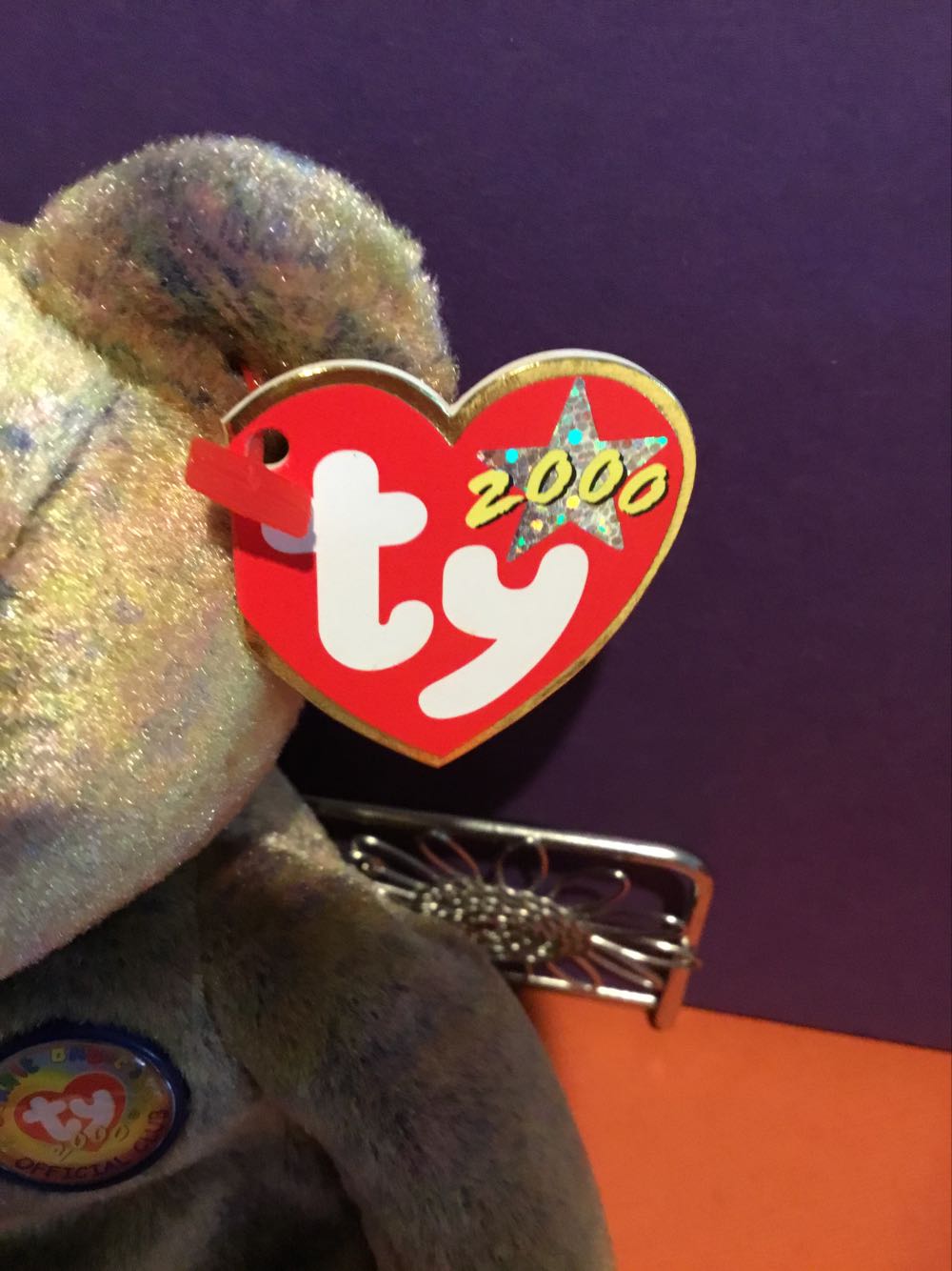 Clubby III the Bear  🐻 (Ty Store Exclusive).   L  plush collectible - Main Image 3