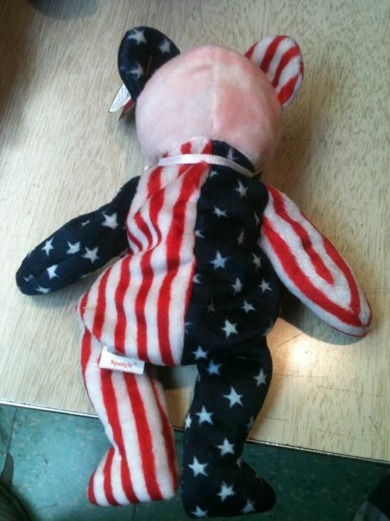 Spangle The Bear  (United States) plush collectible - Main Image 2