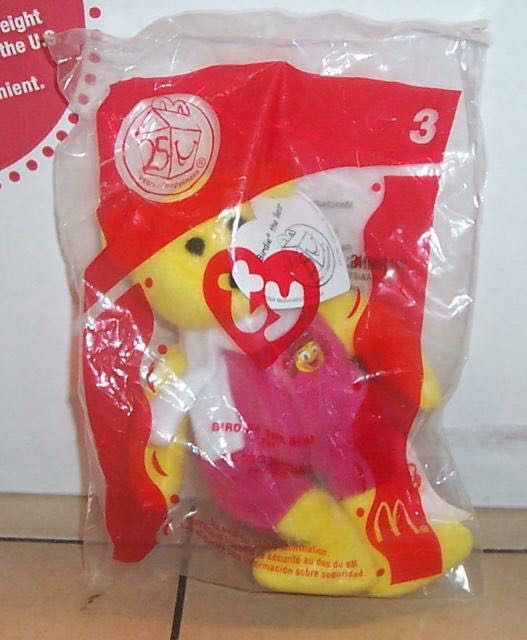 Birdie the Bear Teenie  plush collectible - Main Image 2