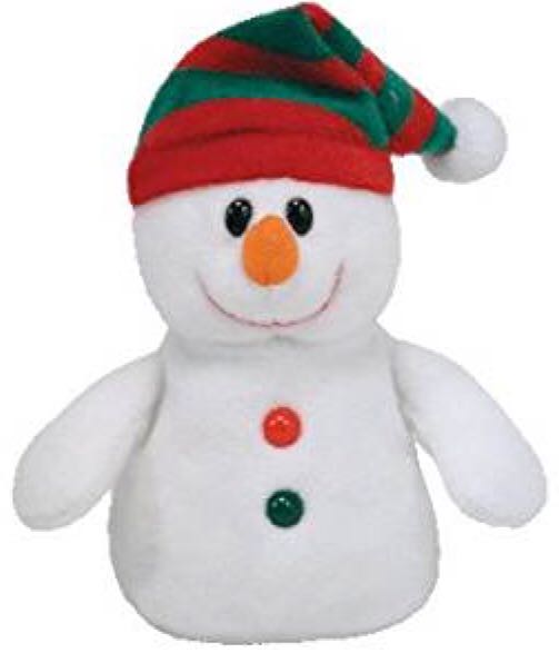 Chiller the snowman (Jingle Beanie)  plush collectible - Main Image 2