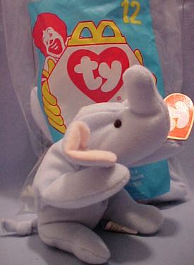Peanut the Elephant  plush collectible - Main Image 2
