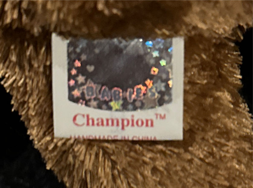 Champion Fifa The Bear (Brazil)  plush collectible - Main Image 3