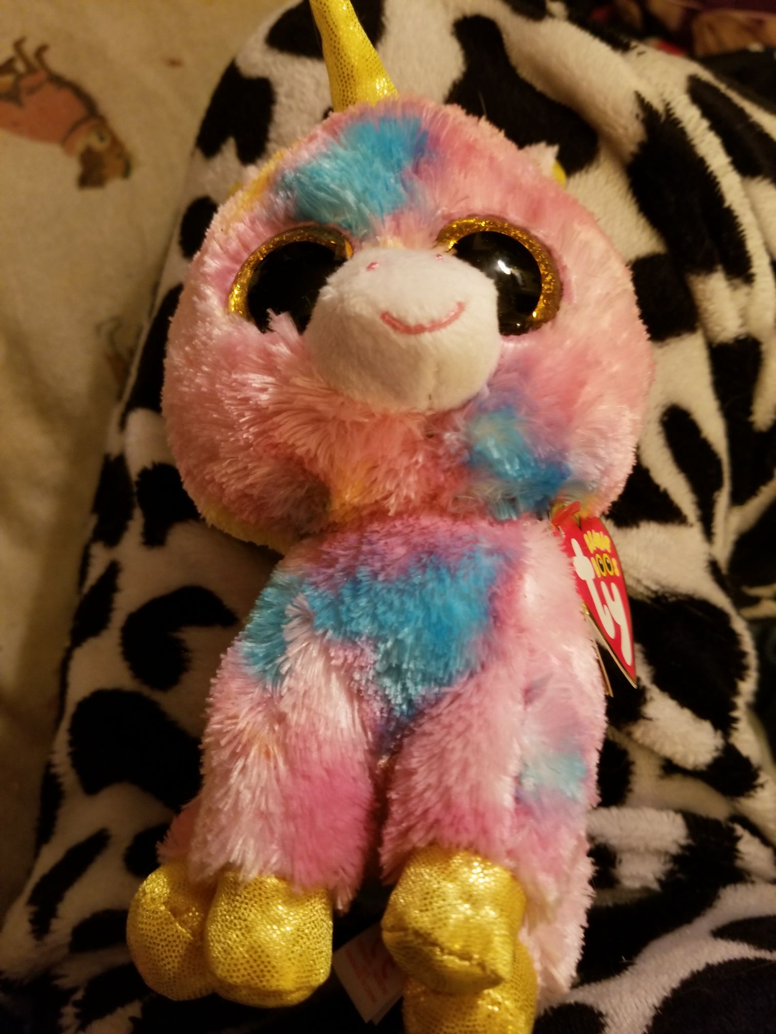 Fantasia the Unicorn  (China) plush collectible - Main Image 2