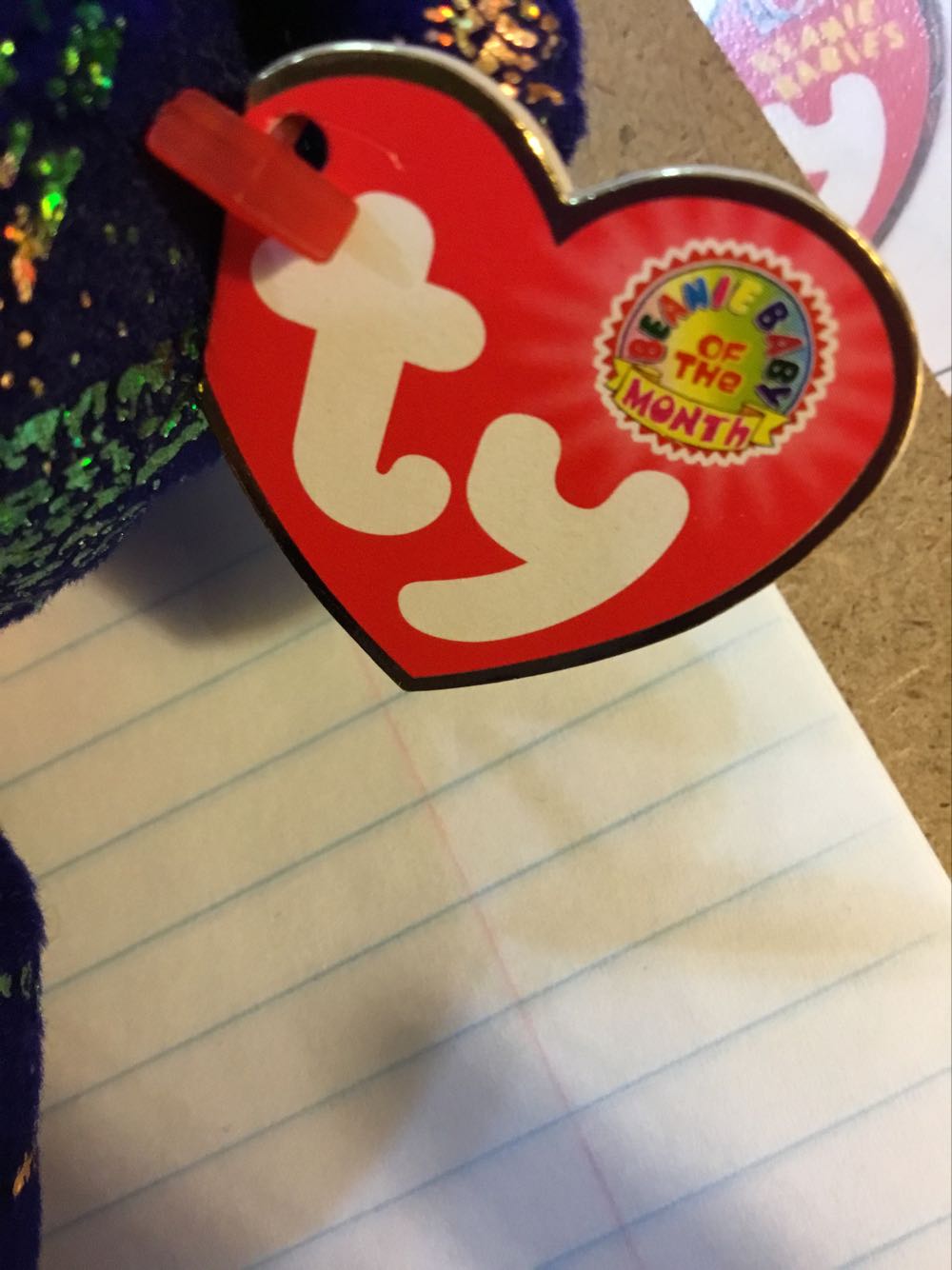 Comet Beanie Baby Of The Month. L 🐻  plush collectible - Main Image 4