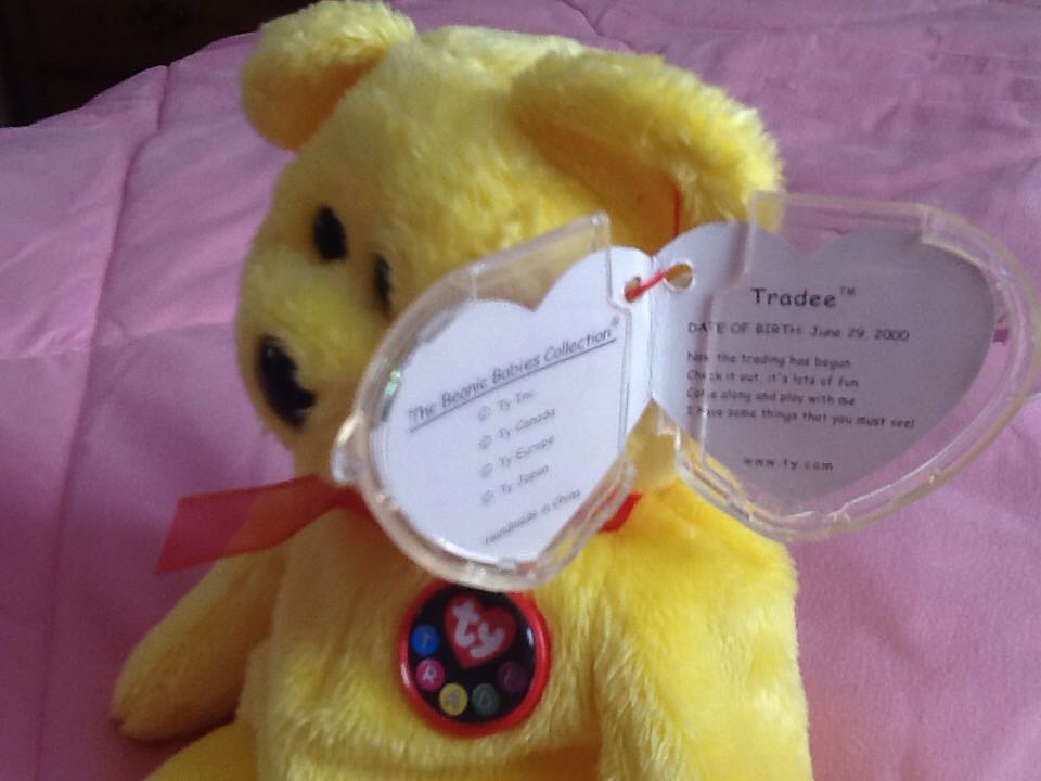 Tradee Yellow Bear 🐻  plush collectible - Main Image 2