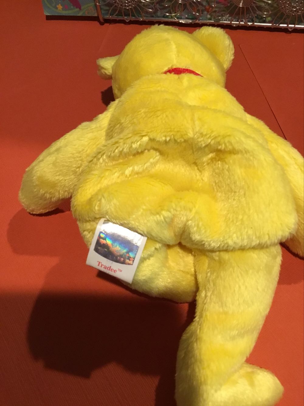 Tradee Yellow Bear 🐻  plush collectible - Main Image 4