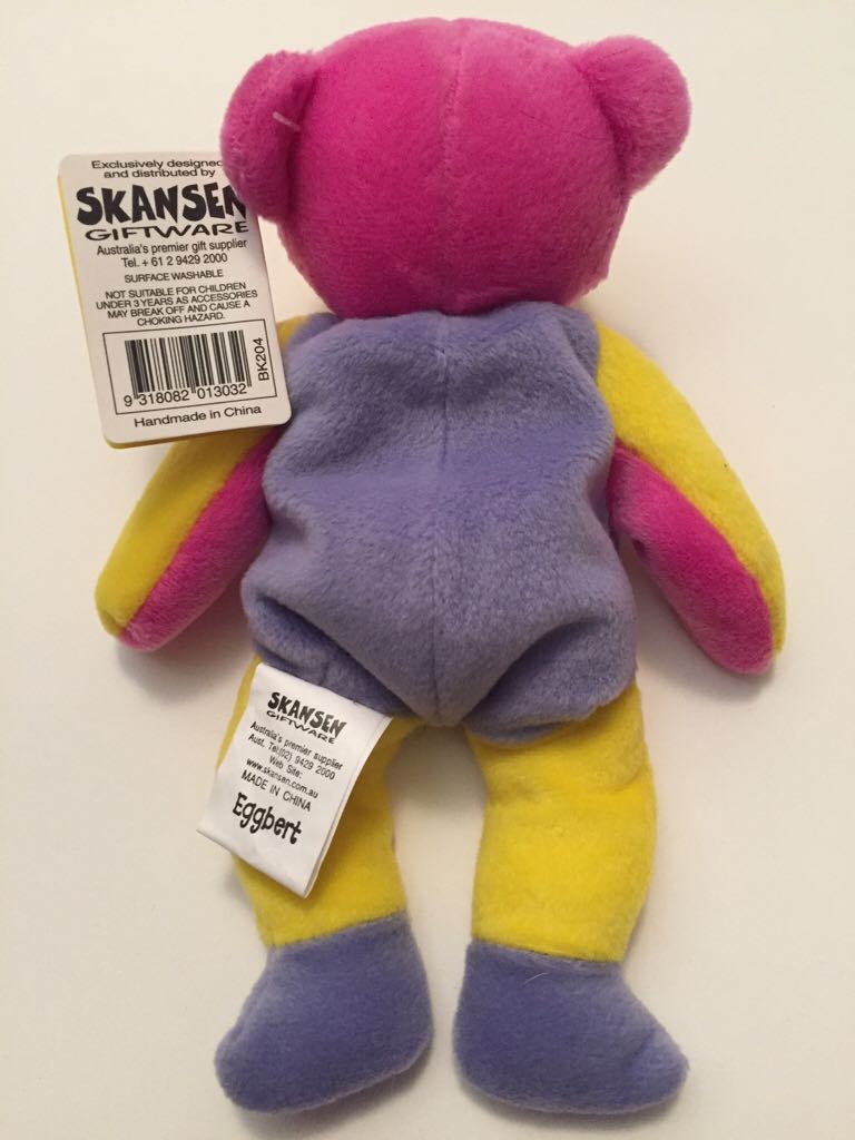 Eggbert The Easter Bear  (Australia) plush collectible - Main Image 2