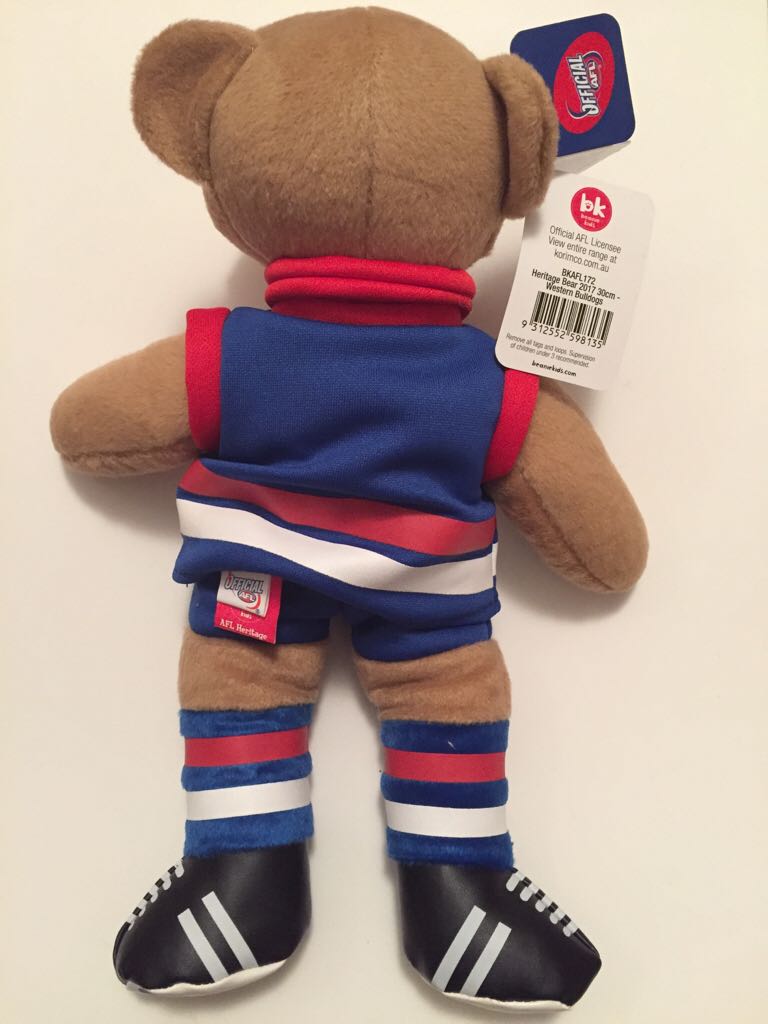 AFL Heritage Western Bulldogs 30cm  (Australia) plush collectible - Main Image 2
