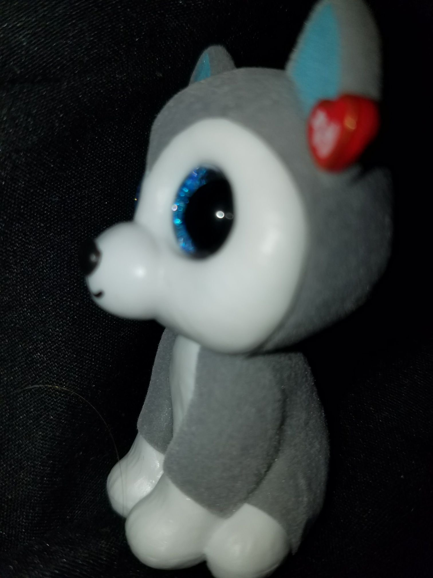 Slush the Husky (mini boo)  plush collectible - Main Image 2