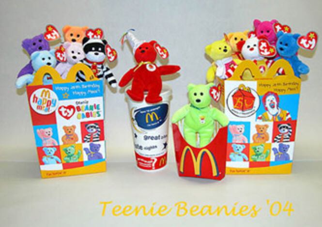 *2004 Teenie Beanie Set  plush collectible - Main Image 2