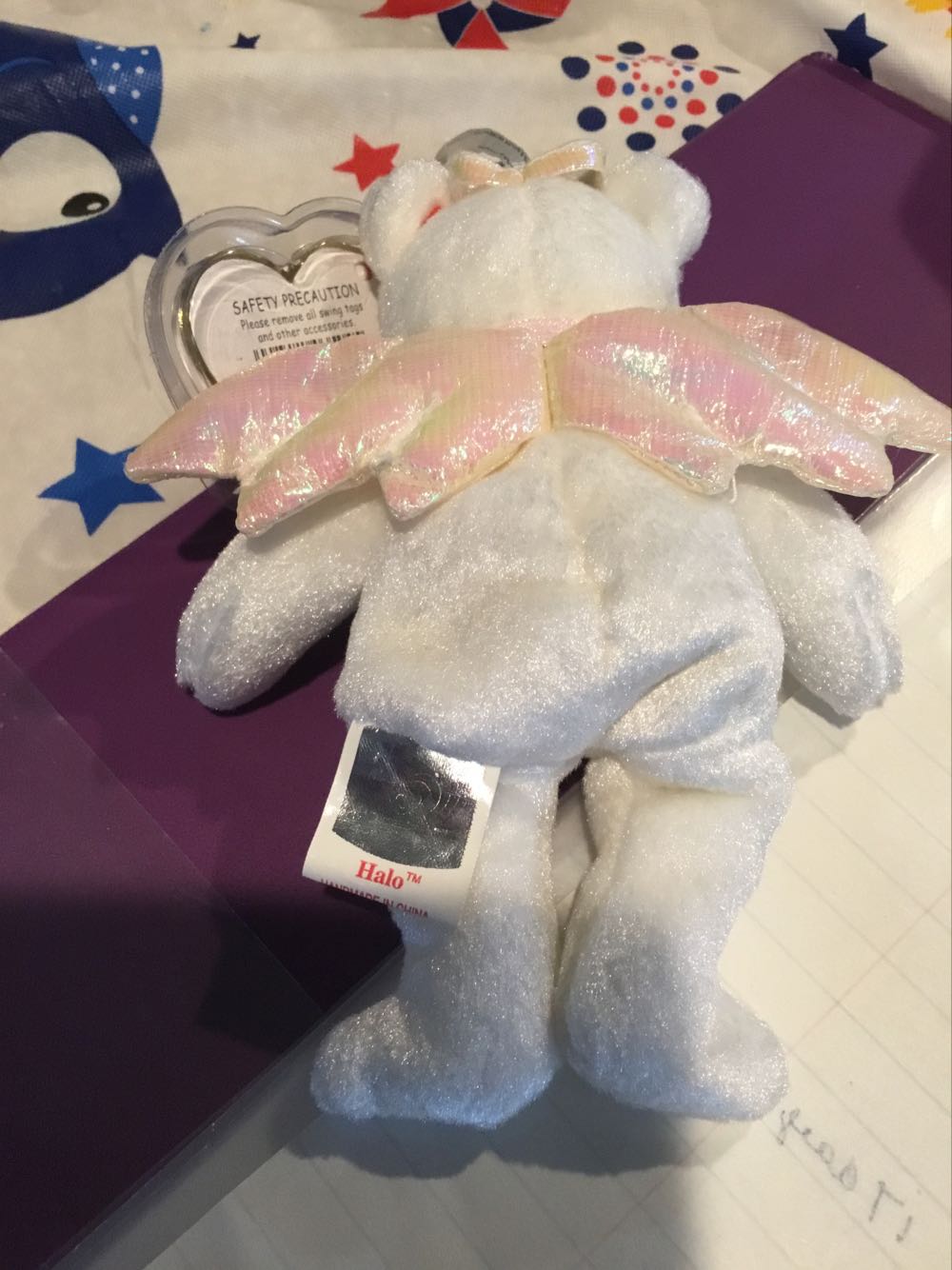HALO The Angel Bear - Jingle Beanies  plush collectible [Barcode 008421035045] - Main Image 3