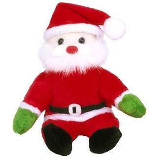 Jingle Beanies - Santa  plush collectible [Barcode 008421035205] - Main Image 1