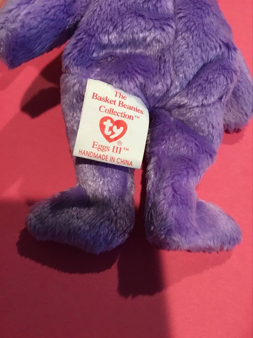 EGGS III The Bear - Basket Beanies - Easter  plush collectible [Barcode 008421035250] - Main Image 4