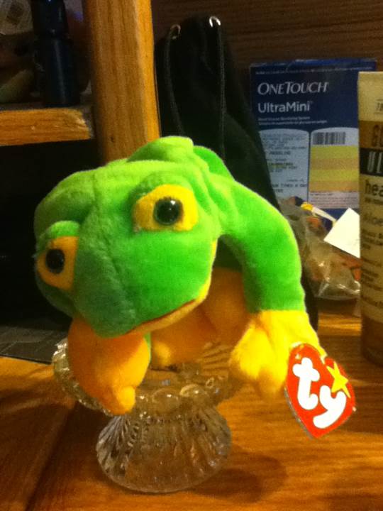 Smoochy The Frog  (United States) plush collectible [Barcode 008421040391] - Main Image 2