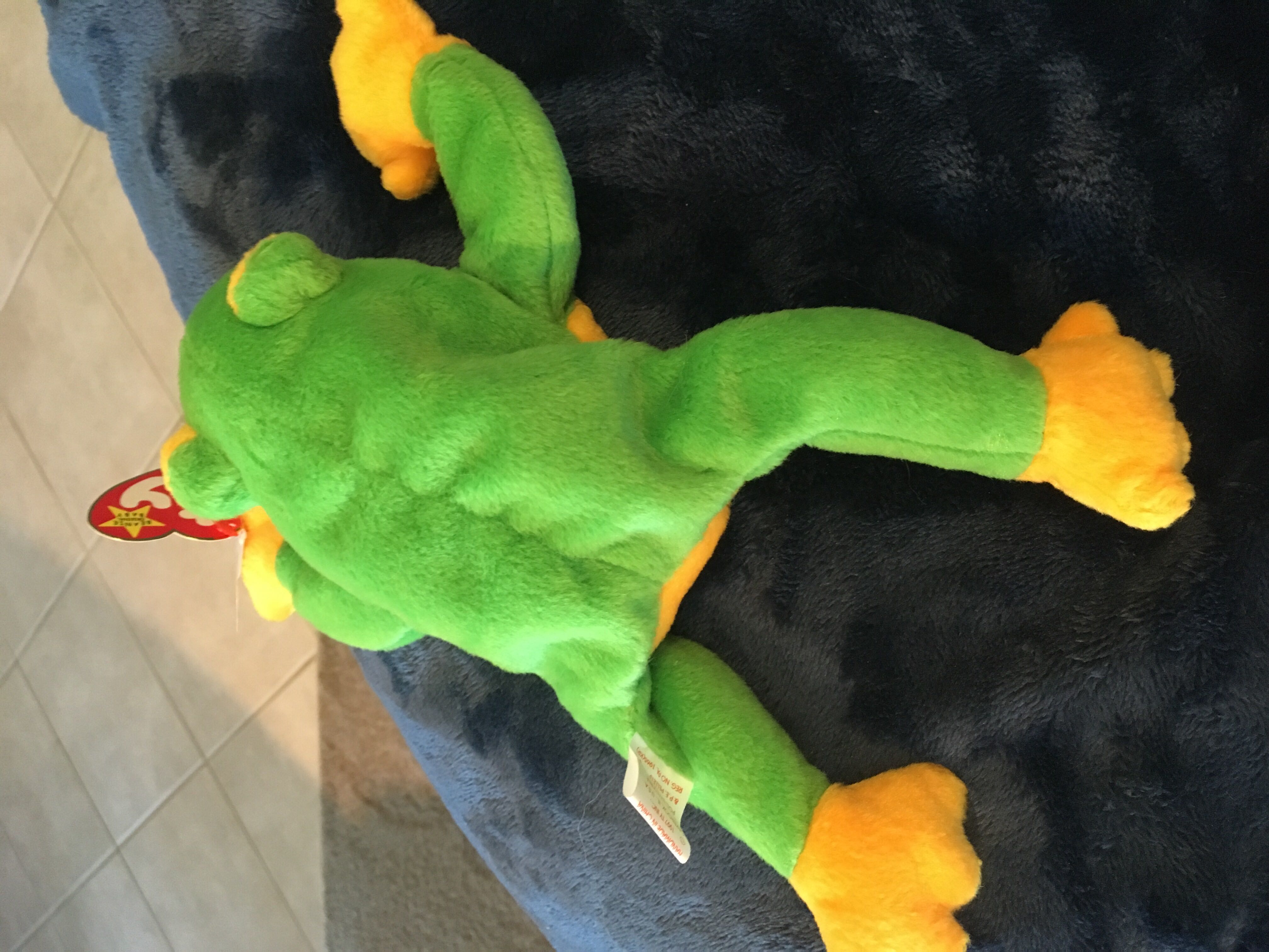 Smoochy The Frog  (United States) plush collectible [Barcode 008421040391] - Main Image 4