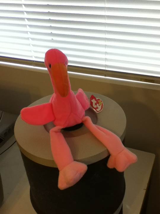 Pinky The Flamingo  (United States) plush collectible [Barcode 008421040728] - Main Image 2