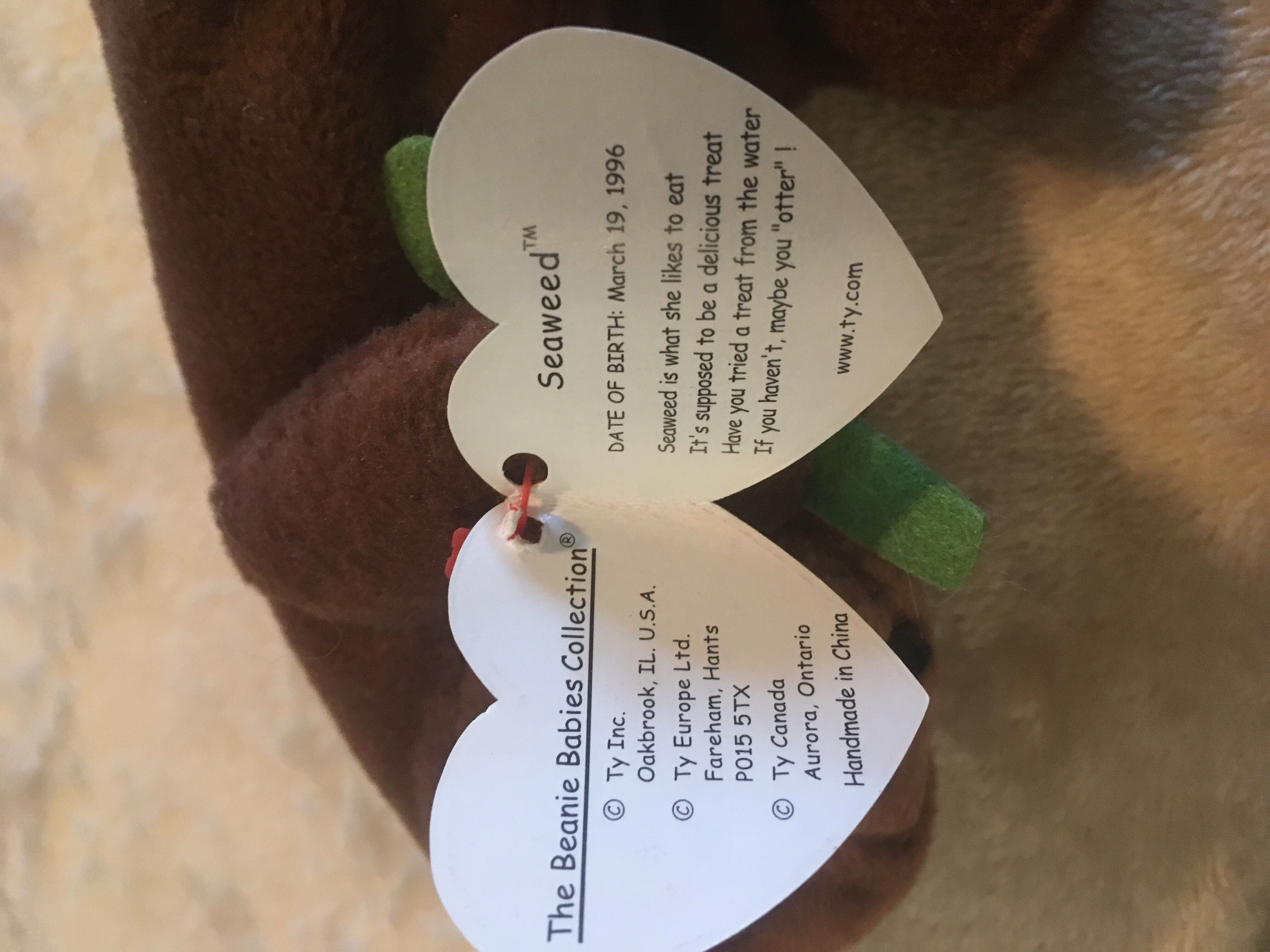 Seaweed The Otter  plush collectible [Barcode 008421040803] - Main Image 3