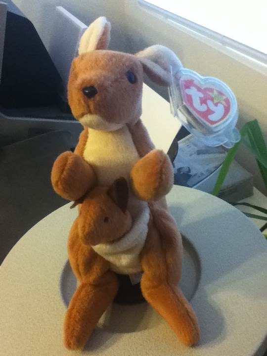 Pouch the Kangaroo  (United States) plush collectible [Barcode 008421041619] - Main Image 2