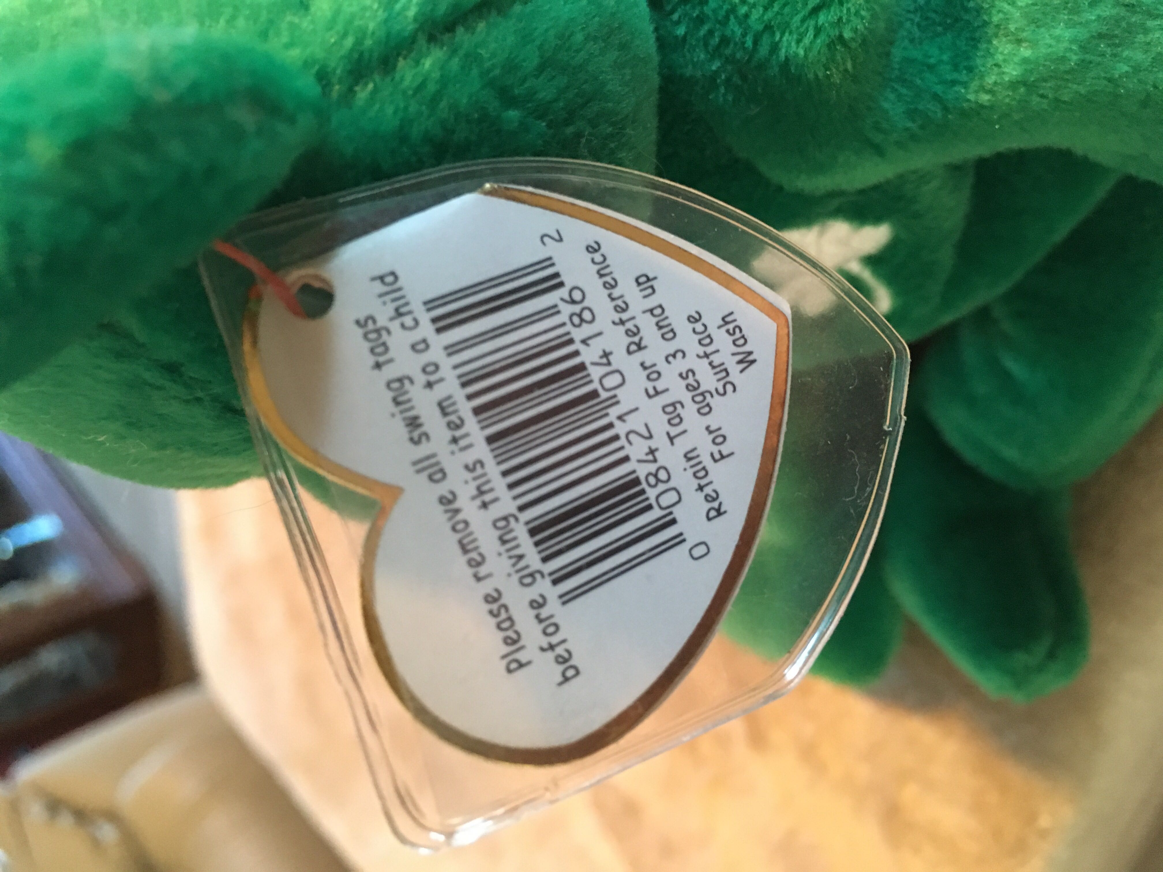 Erin The Irish Bear  (United States) plush collectible [Barcode 008421041862] - Main Image 3