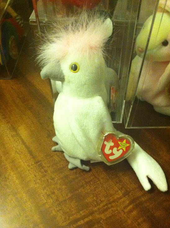 Kuku The Cockatoo  (United Kingdom) plush collectible [Barcode 008421041923] - Main Image 2