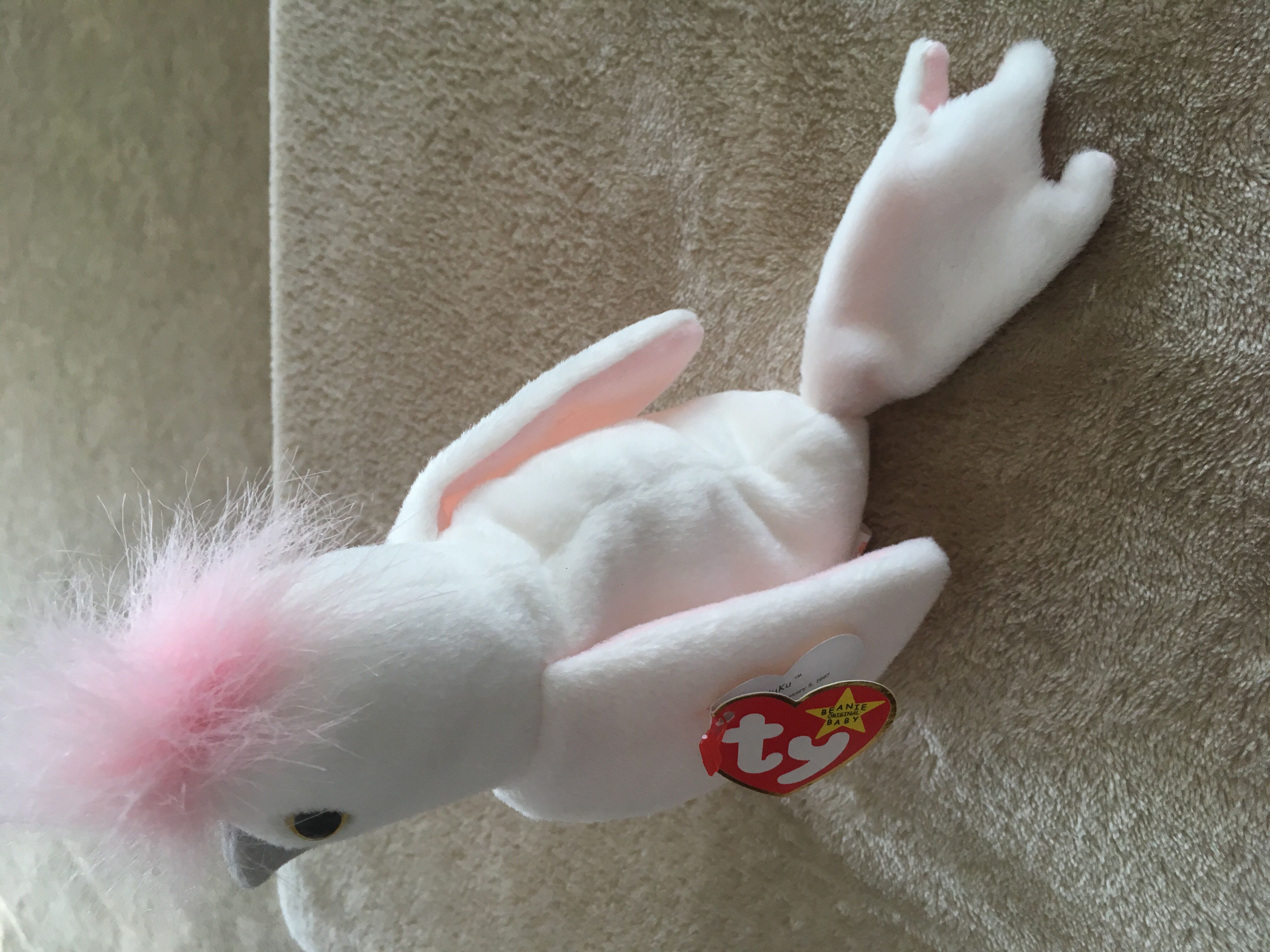 Kuku The Cockatoo  (United Kingdom) plush collectible [Barcode 008421041923] - Main Image 4