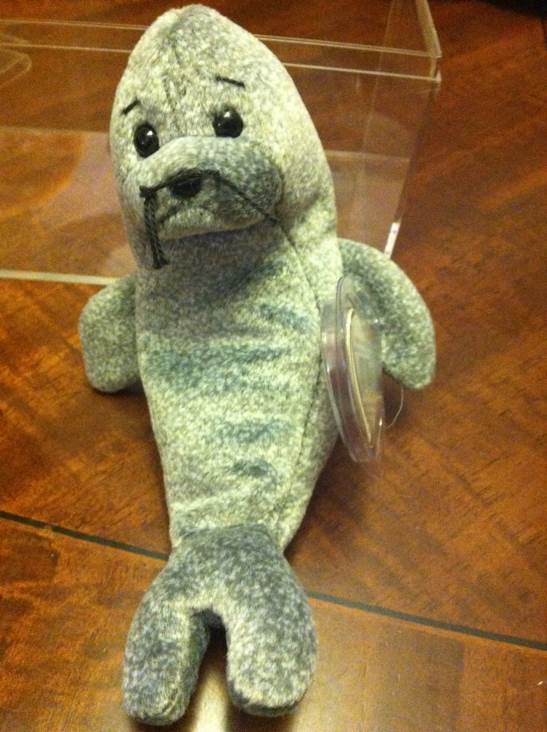 Slippery The Seal  (United States) plush collectible [Barcode 008421042227] - Main Image 2