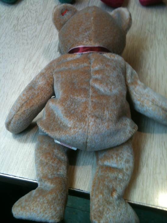 1999 Signature Bear  (China) plush collectible [Barcode 008421042289] - Main Image 2