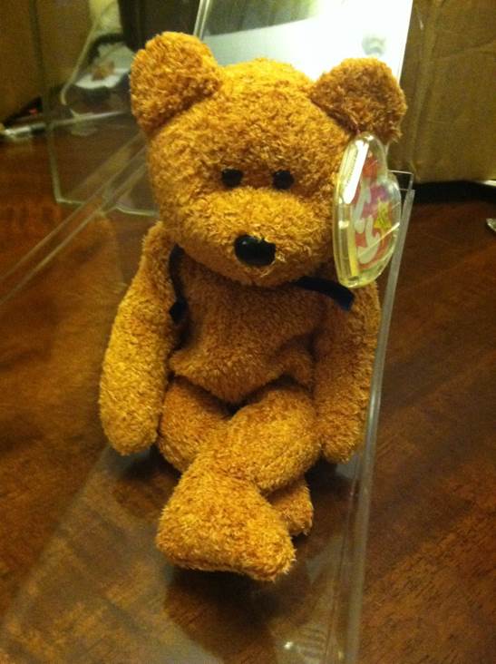 Fuzz The Bear  (United States) plush collectible [Barcode 008421042371] - Main Image 2